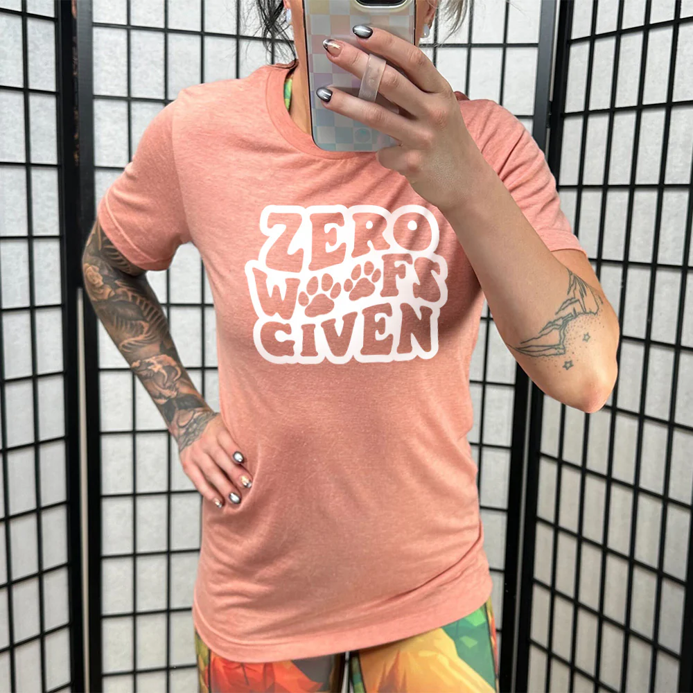 Zero Woofs Given Shirt Unisex - Image 11