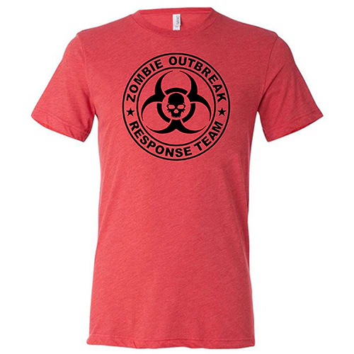 Zombie Outbreak Team Shirt Unisex - Image 7